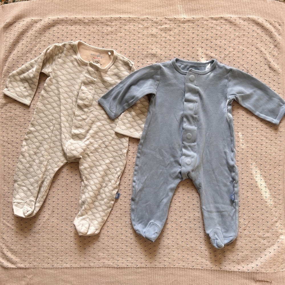 Two Magnetic Me onesies